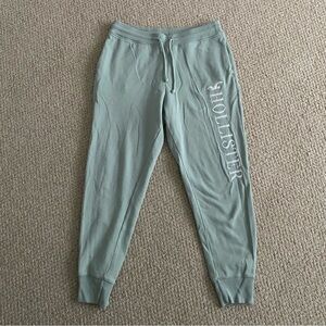 Hollister Aqua Green High-Rise Joggers Women’s Size Medium